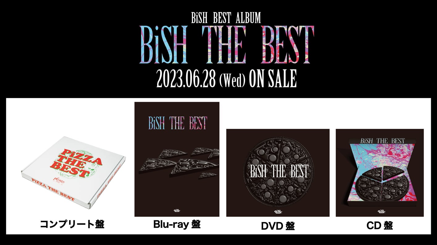 BiSH BEST ALBUM BiSH THE BEST 2023.06.28（週三）發售